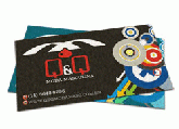 Cartões de Visita - Reciclado - 5x9 cm