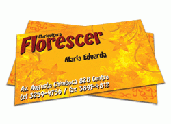 Cartões de Visita - Supremo 300g - 5x9 cm